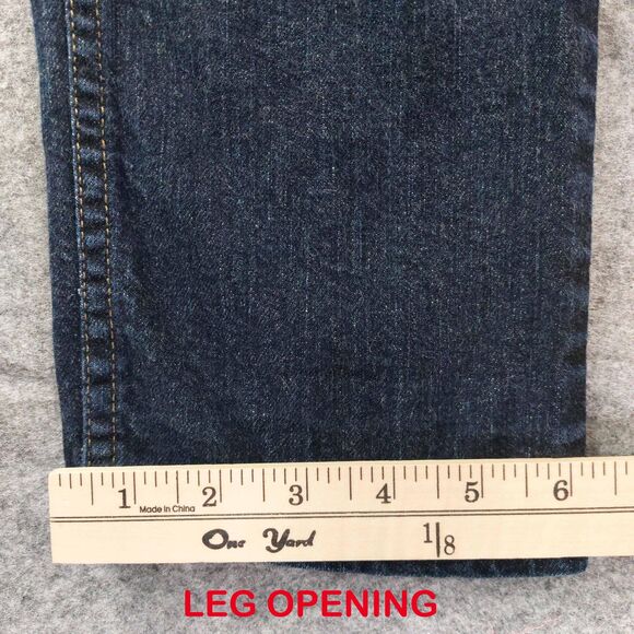 J. Jill Jeans Womens 6 Blue Straight Leg Stretch Denim 5 Pocket Medium Wash - Picture 7 of 13
